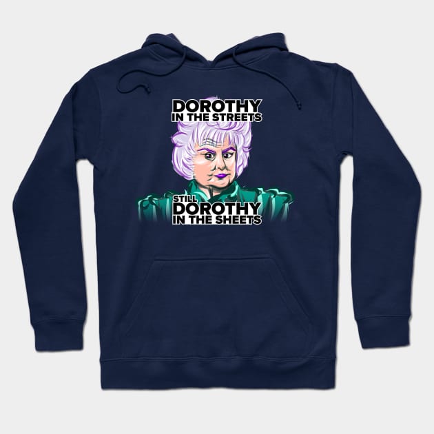 Dorothy in the Sheets Hoodie by steverodgers